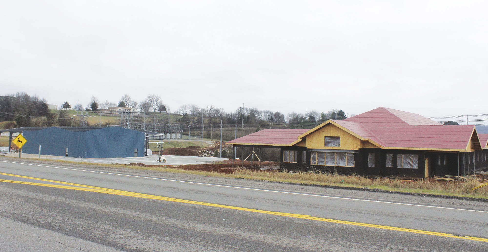SUB new buildings progressing